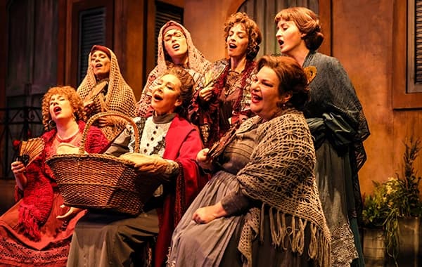 פוסטר ההצגה בוסתן ספרדי 2021