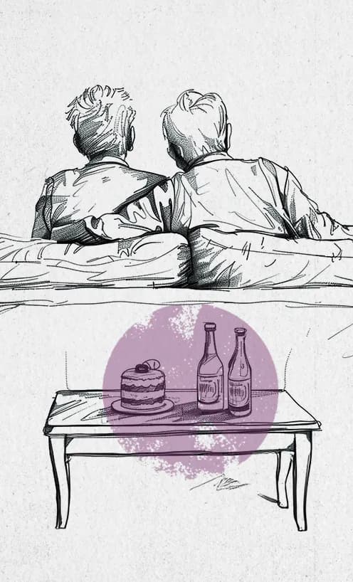 פוסטר ההצגה להתראות ותודה על הקרמשניט