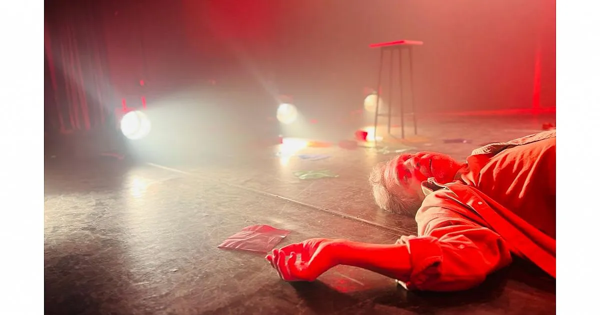 פוסטר ההצגה אדום