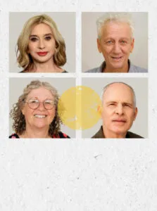 פוסטר ההצגה אהבה בקצה המנהרה