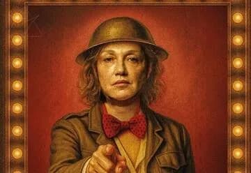 פוסטר ההצגה אמא קוראז' וילדיה