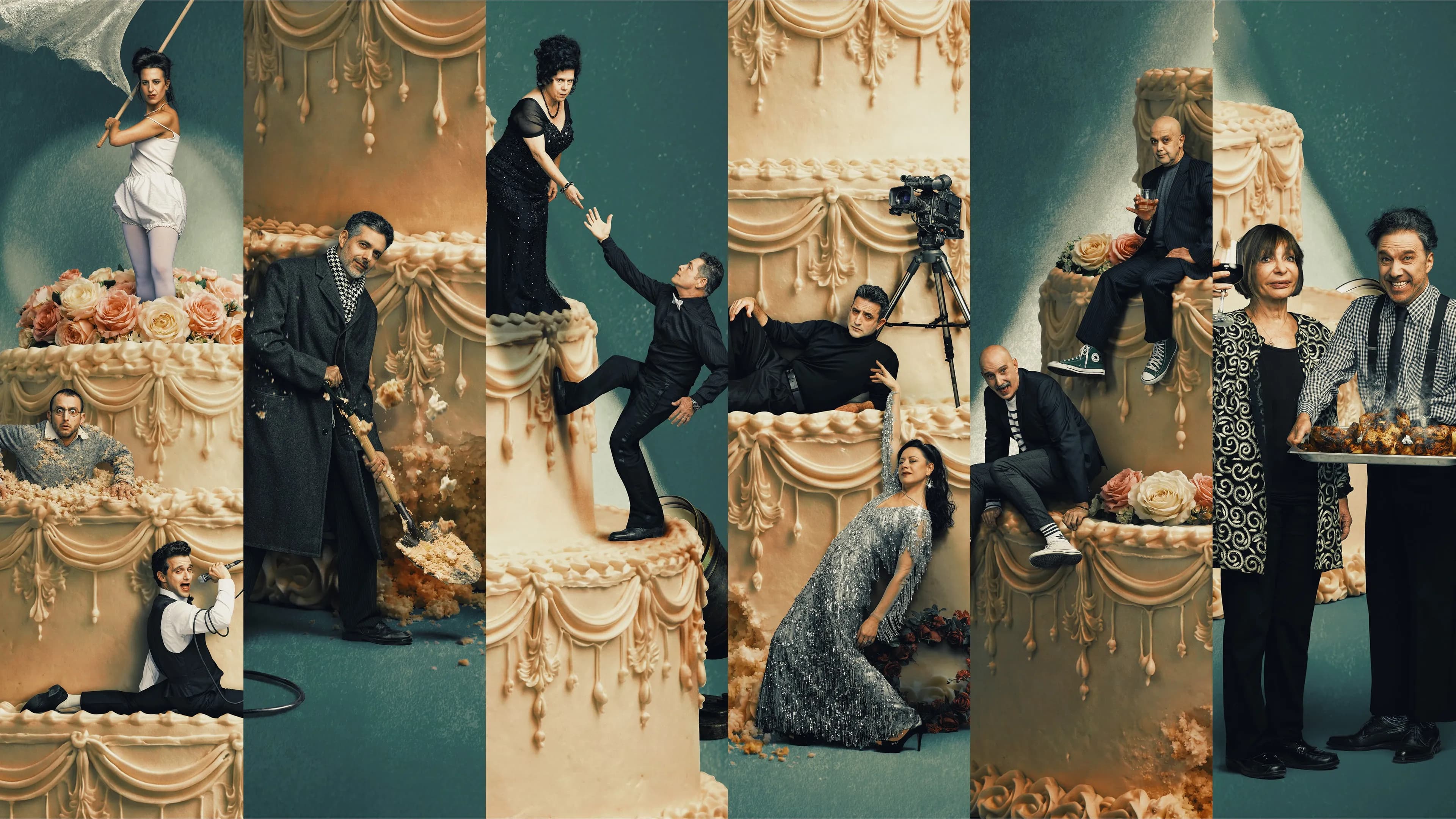 פוסטר ההצגה הלוויה חורפית