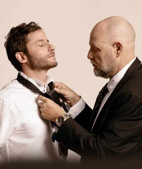 פוסטר ההצגה חתונה מאוחרת