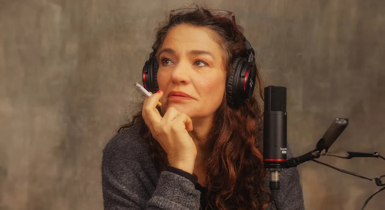 פוסטר ההצגה מפי שמירה אימבר