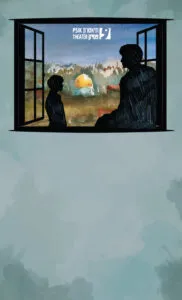פוסטר ההצגה שלושה ימים וילד