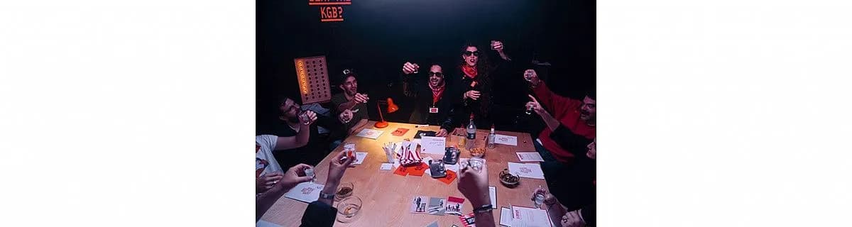 פוסטר ההצגה ?Can you beat the KGB